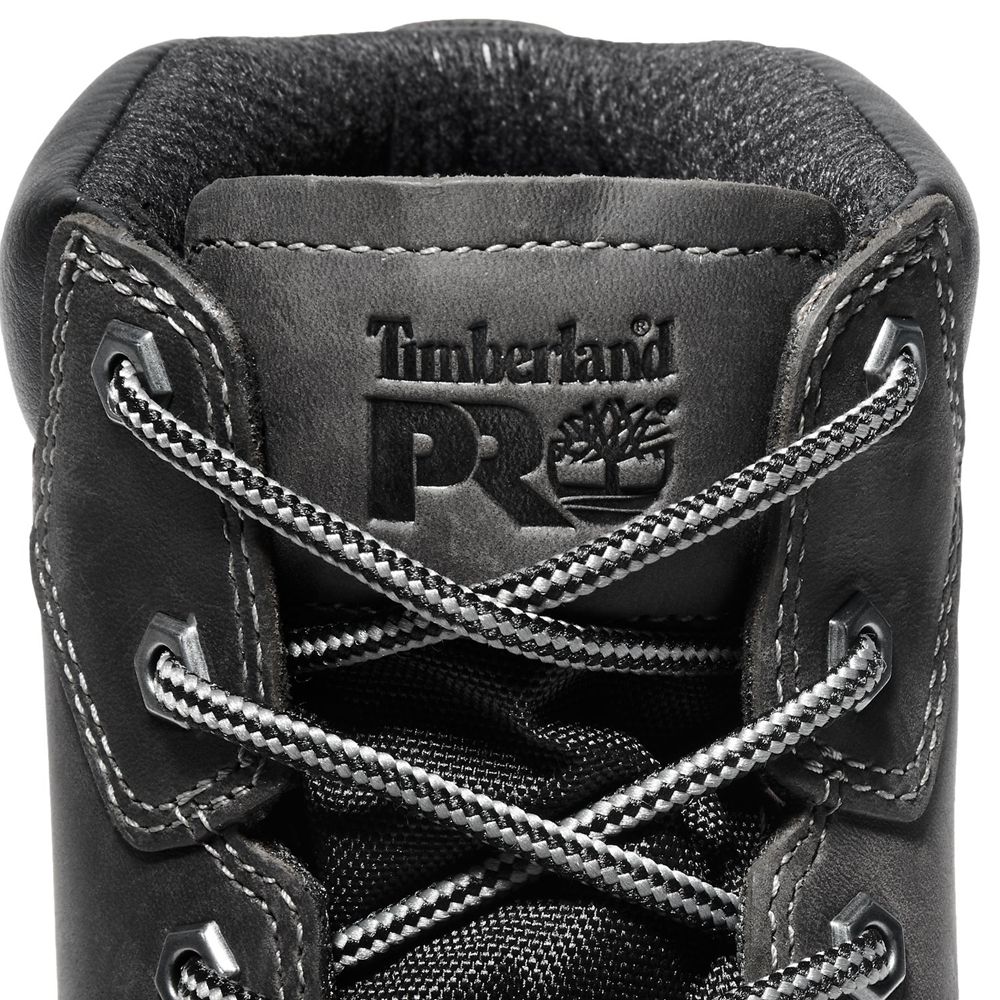 Bocanci De Muncă Timberland Barbati Negrii - Pro® Gritstone Steel Toe - Romania - JHQMZF270